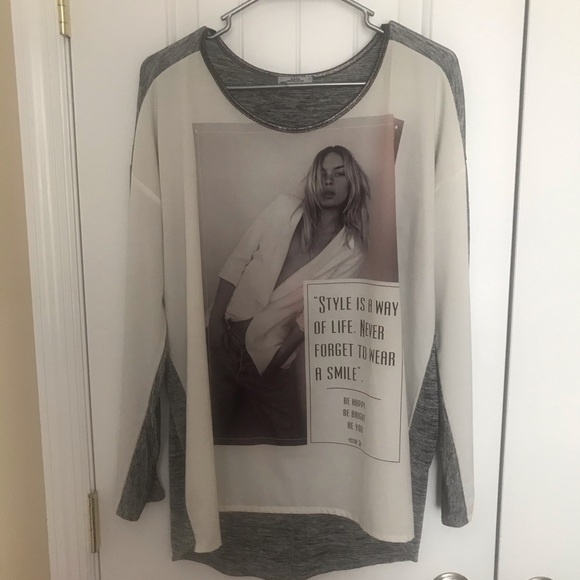 Zara Tops - Zara long sleeve shirt